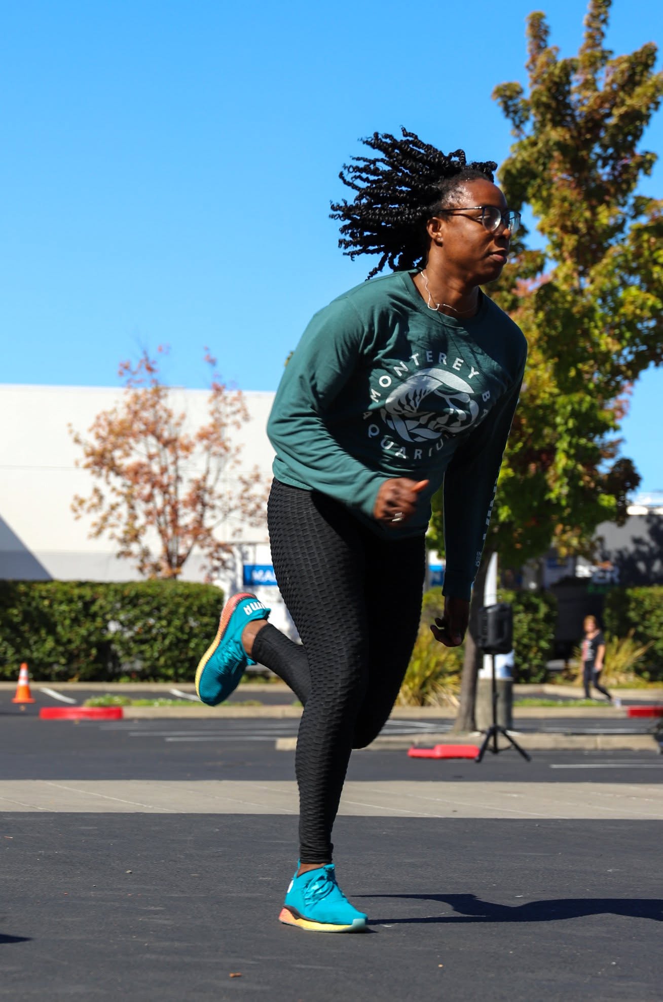 Healthy Living Ministry participant enjoying an outdoor activity